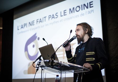 Antoine Chantalou au petit déjeuner api OCTO Technology