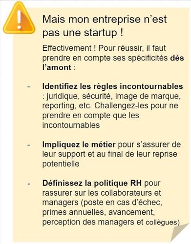 Mais mon entreprise n'est pas une startup