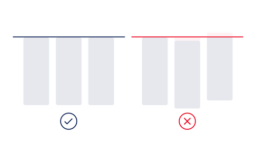 les alignements : DOs & DONTs