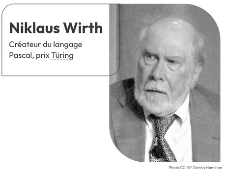 Niklaus Wirth, créateur du langage Pascal