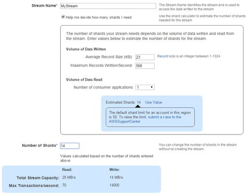 Stream Configuration