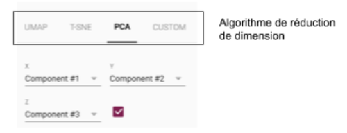 Figure 5 : Choix d’algorithme sur tensorboard